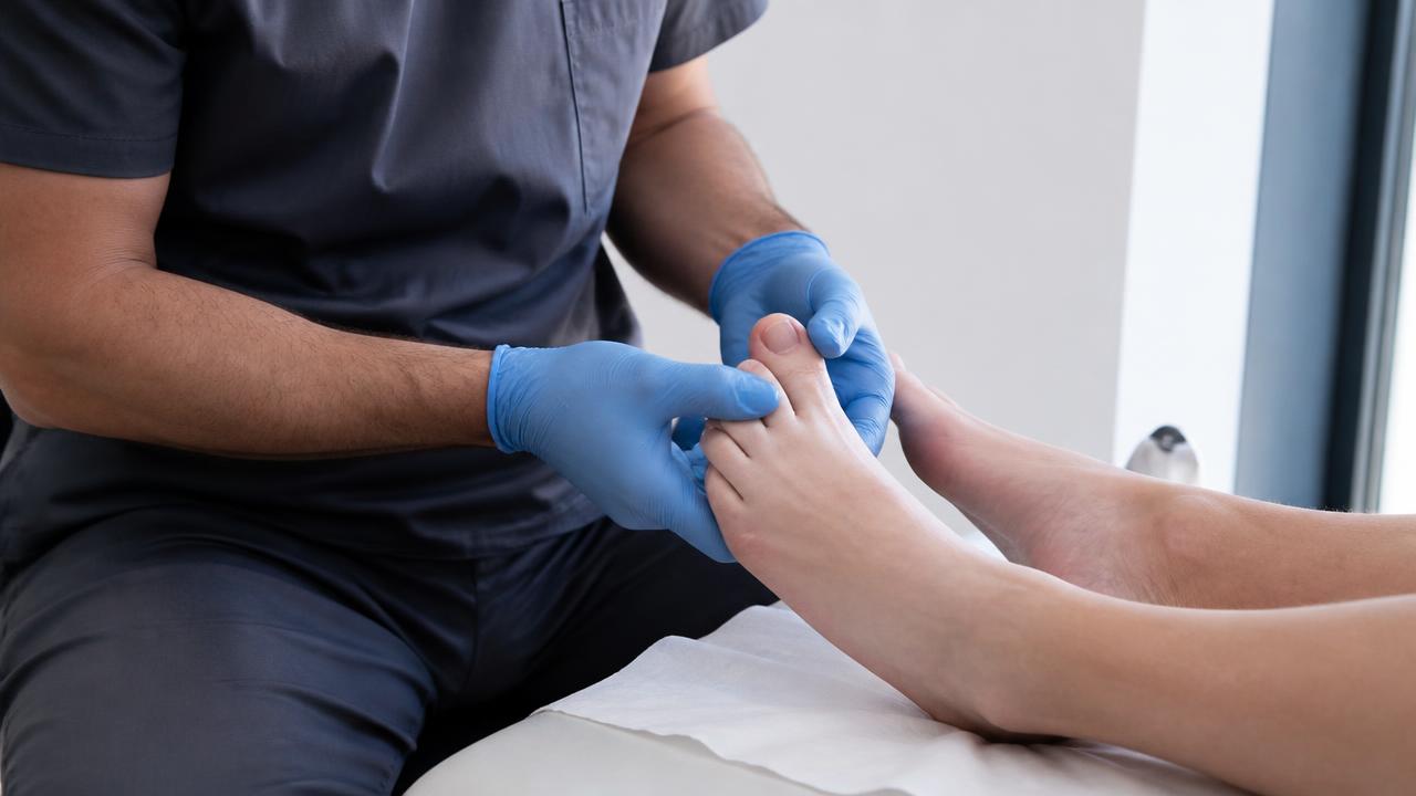 Radiografie del piede osservate su diafanoscopio in ambulatorio