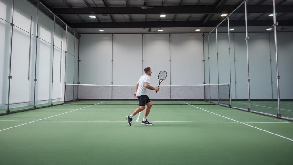 Caviglia e padel
