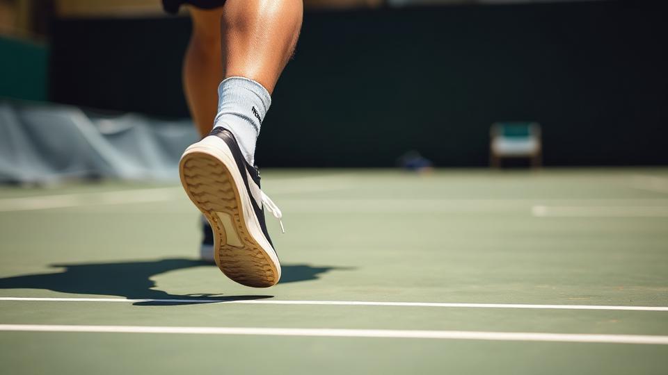 Caviglia e tennis