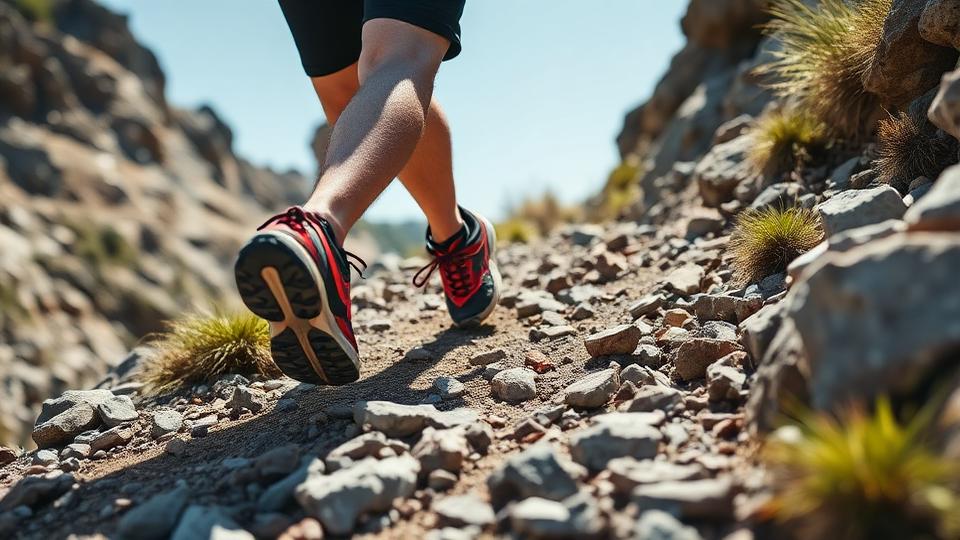 Caviglia e trail running